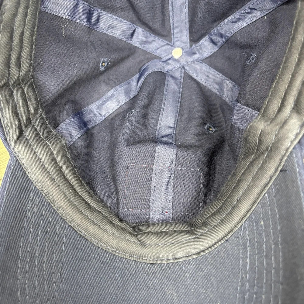 Samuel Adams Cap Hat Blue Adjustable Strapback One Size Beer - Picture 8 of 9